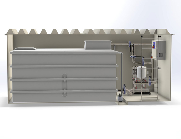 Underground Pressure Booster System