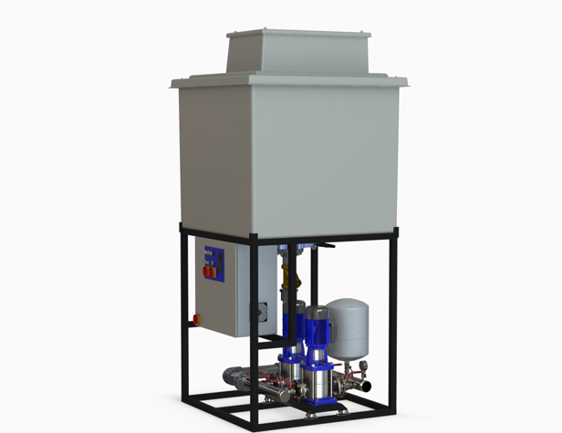 BA-Range-Pressure Booster Systems with Storage Tank Pressure Booster Systems with Storage Tank
