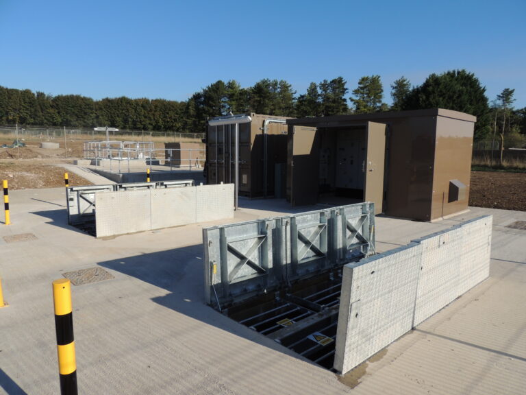 Larkhill SPS01 Pumping Station and Storage Tank Installation